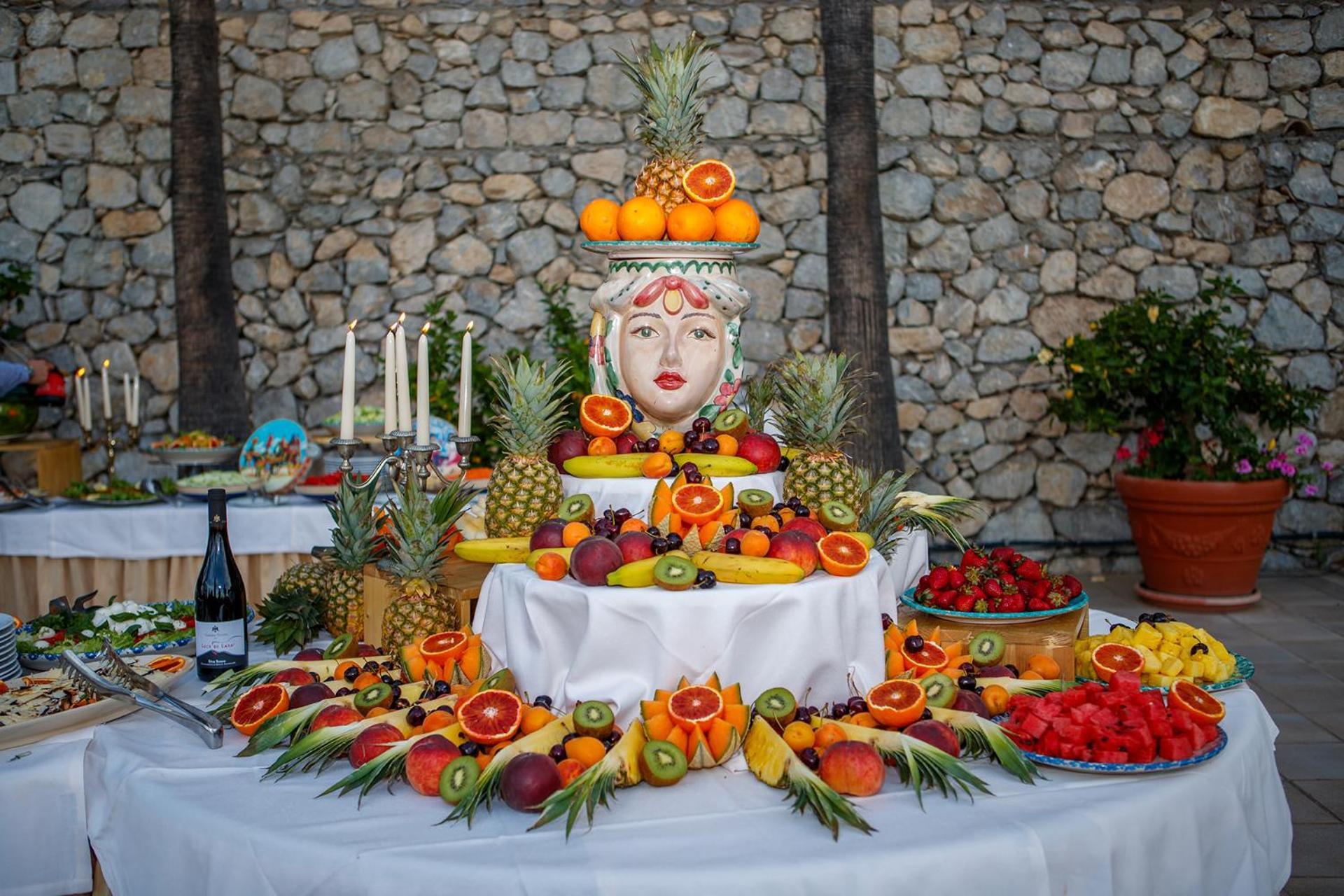 ホテル アリストン アンド パラッツォ サンタ カテリーナ タオルミーナ エクステリア 写真